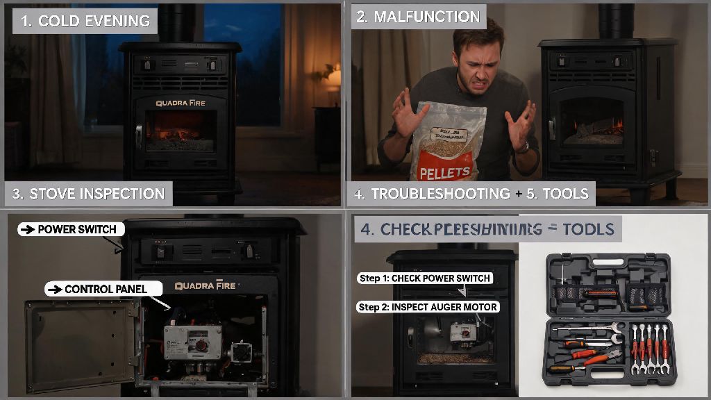 How to Fix Quadra Fire Pellet Stove No Red Light: Simple Troubleshooting Guide