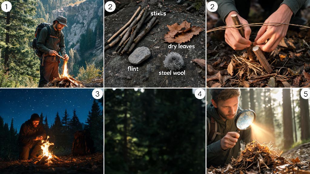 How to Start Fire with No Lighter: 5 Easy, Reliable Methods for All Outdoor Scenarios