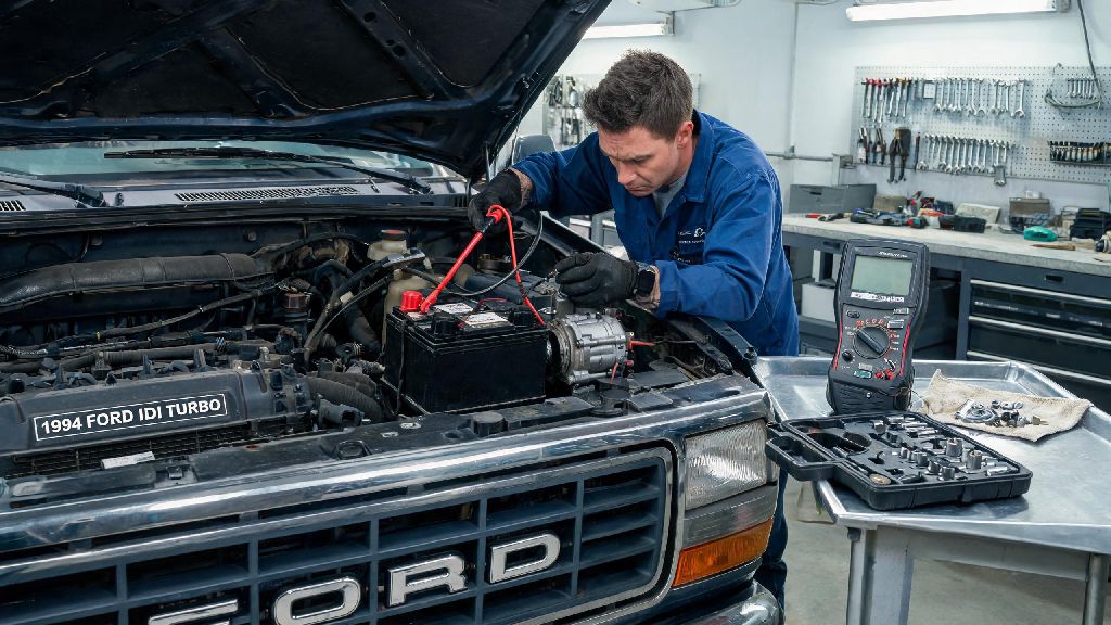 How to Fix 1994 IDI Turbo: Start Light Flashes No Clicking Won’t Fire