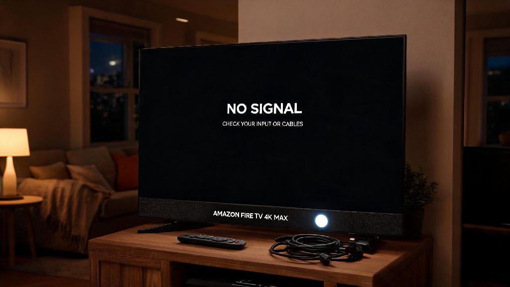 Easy Fixes for Amazon Fire TV Pulsing White Light No Signal Errors