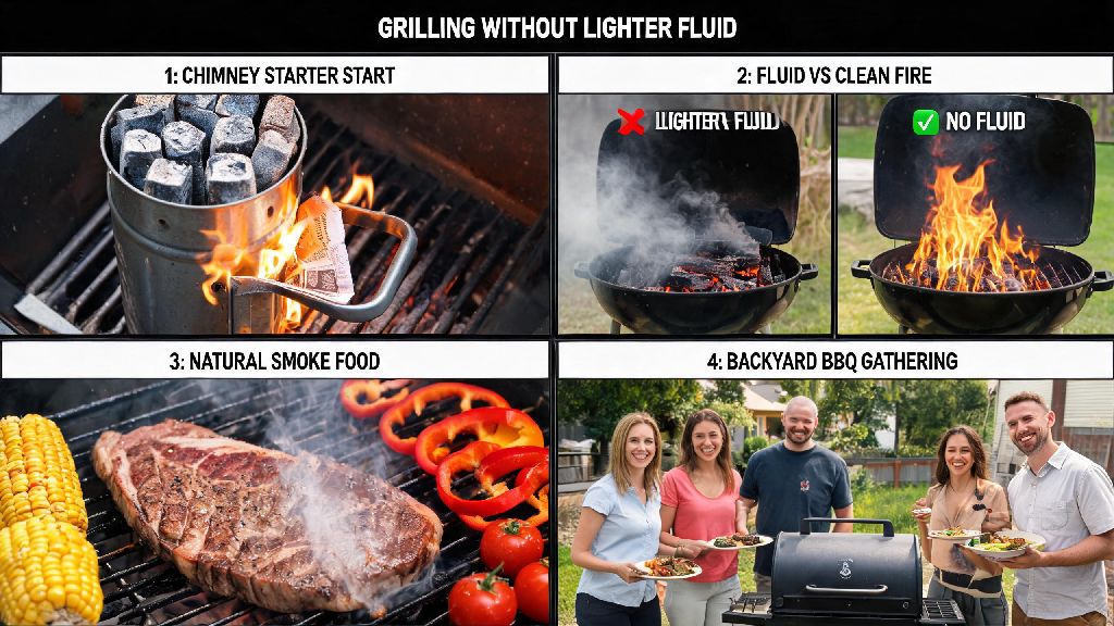 Charcoal Fire No Lighter Fluid: 4 Easy, Safe Methods to Light It Correctly